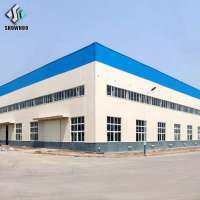 Low Cost Customized Prefabricated Steel Structure Building Prefab Factory Workshop Warehouse Building